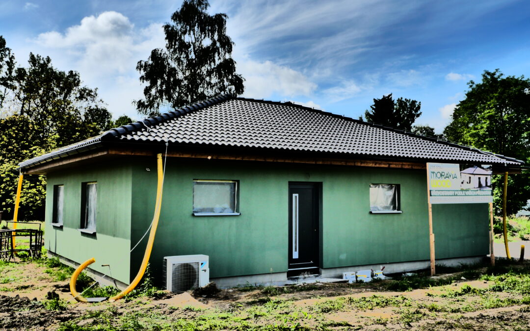 Atypický bungalov s krytou terasou – Karvinsko