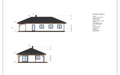 Karvinsko – Bungalov 19 s větší krytou terasou